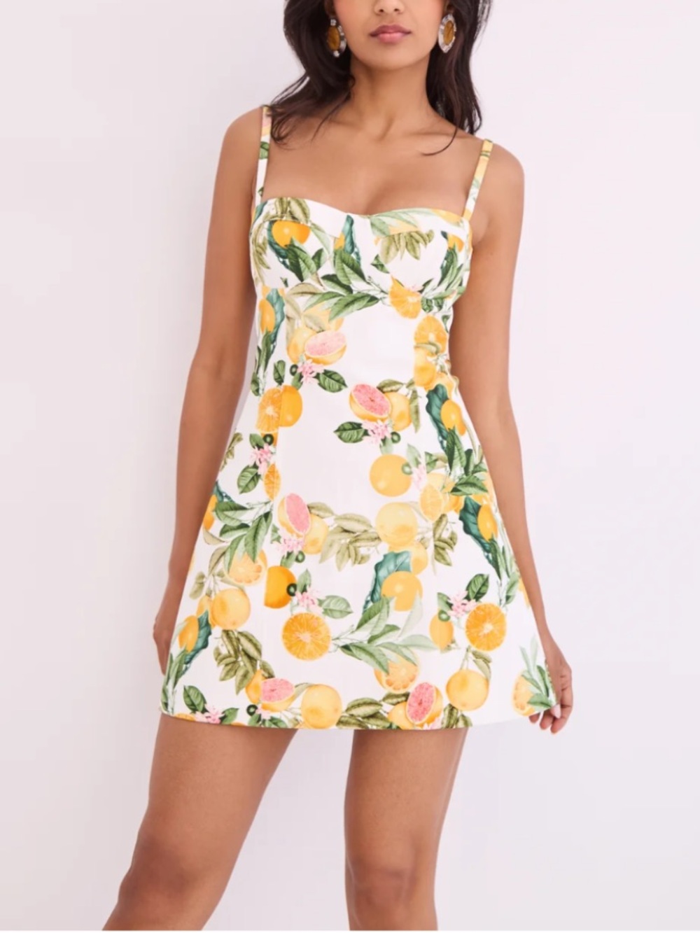 Cara Cara CLAUDINE MINI DRESS IN CARA CARA CITRUS